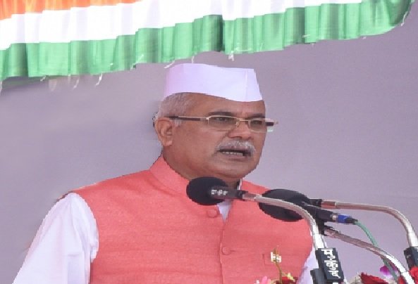 CG News: Chief Minister Baghel will hoist the flag at capital Raipur
