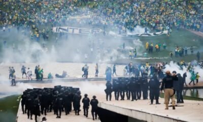 Supporters of Jair Bolsonaro attack government buildings