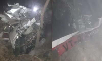 Rewa Training plane crashes