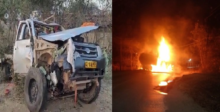 Chhattisgarh:13 killed, in two accidents