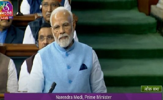 Prime Minister Modi reply on the discussion on the motion of thanks