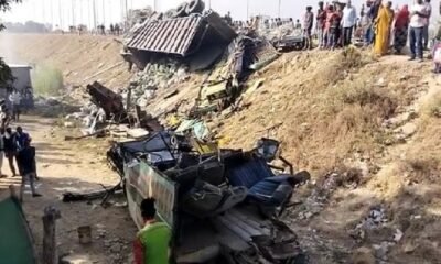 Sidhi Bus-truck Accident News