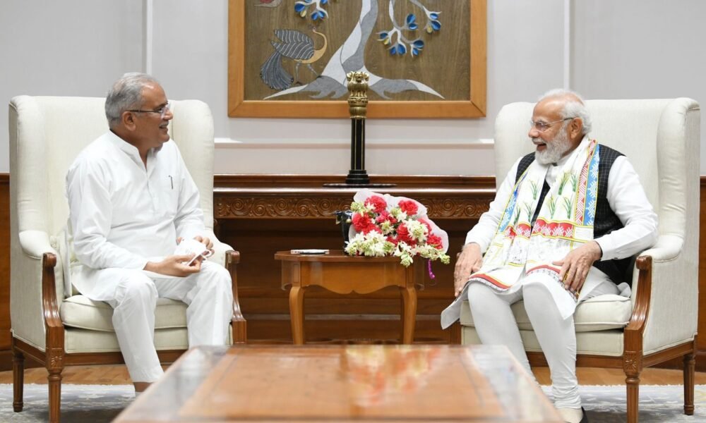 Chhattisgarh: CM Baghel met PM Modi