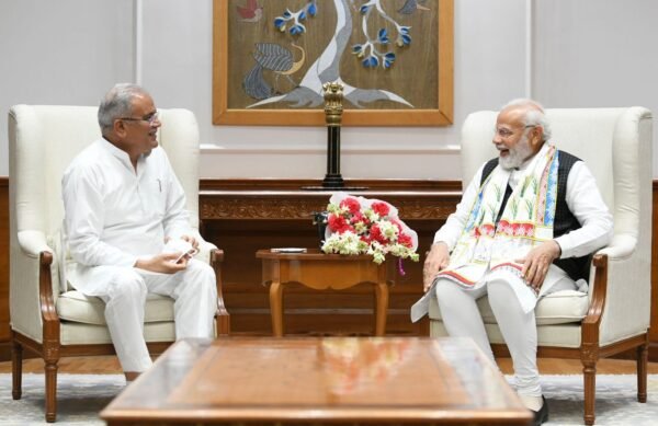 Chhattisgarh: CM Baghel met PM Modi