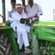 CG News: CM Baghel plowed the field with a tractor on Akti Tihar