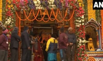 Portals of Badrinath Dham opened today