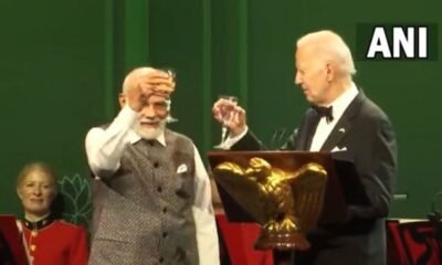 PM Modi US Visit: Modi cheers with Biden, what was in the glass
