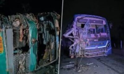 Odisha: A fierce collision between two buses in Ganjam area, 12 people died in the accident