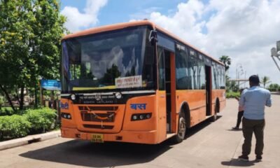 Raipur: AC city bus service started from Raipur airport to Durg, know bus schedule