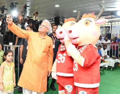 CG News: Chief Minister inaugurates Chhattisgarh Olympics, launches Shubhankar Bachru