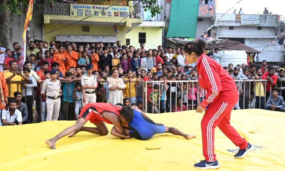 CG News: Bajrangbali Akhara Promotion Scheme will start, state level wrestling academy will open in Raipur