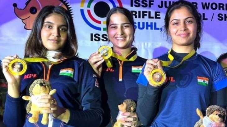 Asian Games 2023: Country's daughters won gold in shooting, Manu, Rhythm and Esha did wonders