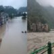 Sikkim: Huge devastation due to cloud burst, 23 army personnel missing, flood in Teesta river