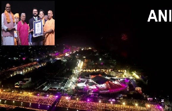 Ayodhya: Saryu Ghat illuminated with more than 22 lakh lamps during Deepotsav, record made again in Ayodhya