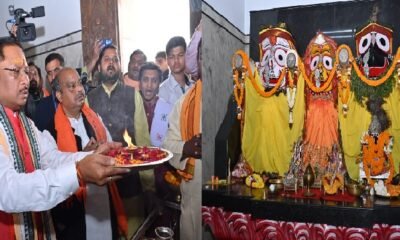Vishnu Deo Sai: Before taking oath, CM offered prayers at Jagannath temple