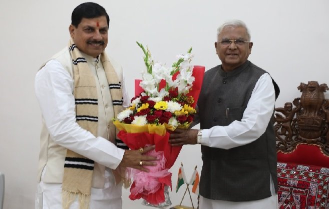 MP Cabinet Expansion: CM Dr. Mohan Yadav met the Governor, new ministers will take oath at 3:30 pm