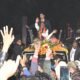 CG News: Diwali celebrated once again in Kunkuri, people gathered to welcome Chief Minister Sai in his road show