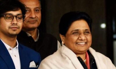 Mayawati declared nephew Akash Anand as her successor