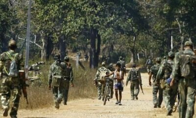 CG News: 3 Naxalites killed in encounter with security forces on the border of Dantewada-Sukma district, huge quantity of ammunition and weapons recovered