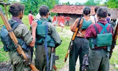 CG News: Encounter between security forces and Naxalites in Bijapur district, police claims - three Naxalites killed
