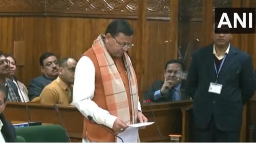 Uttarakhand UCC: Uniform Civil Code bill introduced in the Assembly, slogans of 'Vande Mataram', 'Jai Shri Ram' raised