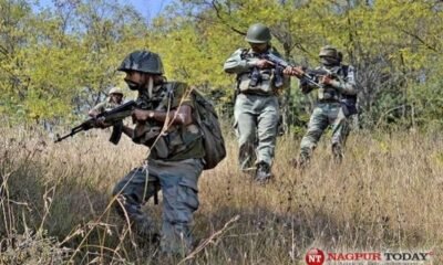 Chhattisgarh: Security forces killed 4 Naxalites on Chhattisgarh-Maharashtra border, encounter continues