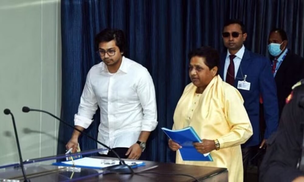 BSP: Mayawati relieved nephew Akash Anand from the post of National Coordinator and successor