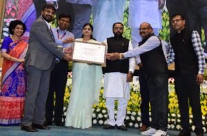 Chhattisgarh: National Health Mission Chhattisgarh got honour, Kondagaon District Hospital-Ayushman Arogya Mandir sahsha honoured