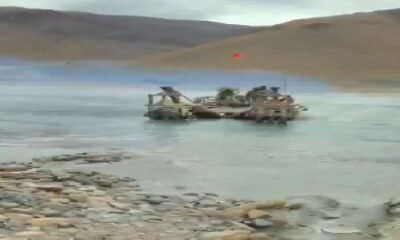 Ladakh: 5 soldiers including JCO martyred due to rise in river water level near LAC, were practicing with tank