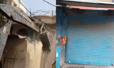 MP News: Three-storey illegal house of accused of murder of BJYM leader demolished, shop also sealed