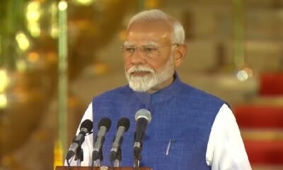 Modi 3.0: Narendra Modi became Prime Minister for the third time, 30 cabinet, 5 ministers of state (independent charge), 36 ministers of state took oath