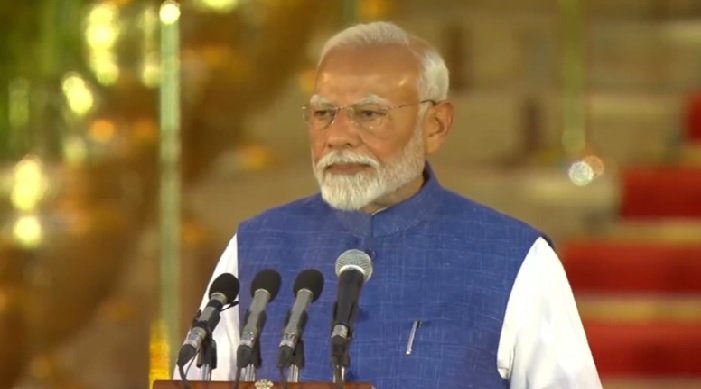 Modi 3.0: Narendra Modi became Prime Minister for the third time, 30 cabinet, 5 ministers of state (independent charge), 36 ministers of state took oath