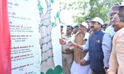 Chhattisgarh: CM Sai launches 'Ek Ped Maa Ke Naam' mega tree plantation campaign-2024, 4 crore trees will be planted in 33 districts
