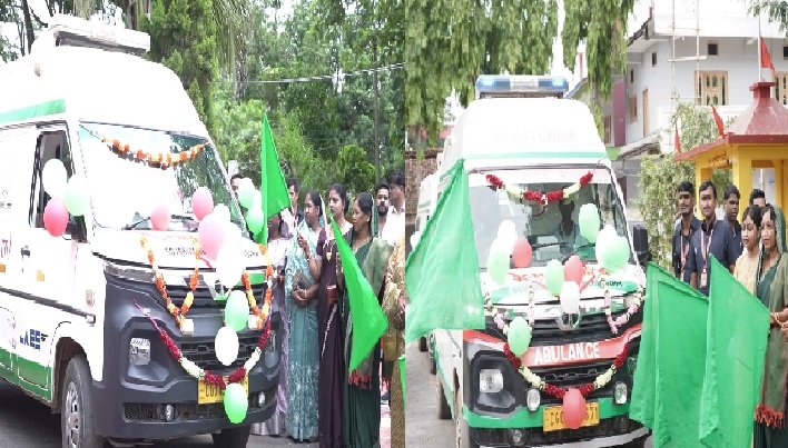 Chhattisgarh: Jashpur district got ambulance and hearse, CM's announcement was implemented within 24 hours