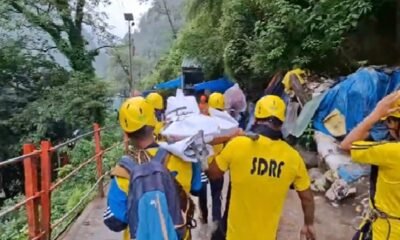 Kedarnath: Debris fell from the hill on Kedarnath walking route, 3 pilgrims died, 5 injured