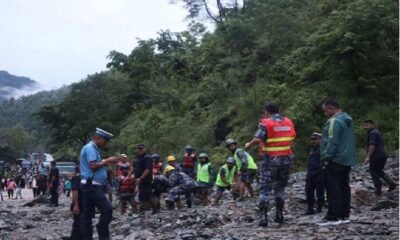 Nepal: Two buses washed away in Trishuli river in landslide, 65 people including seven Indians missing