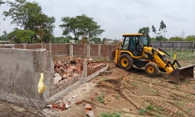 Bulldozer action: Campaign to free government lands from encroachment intensifies, encroachment removed in Sejbahar