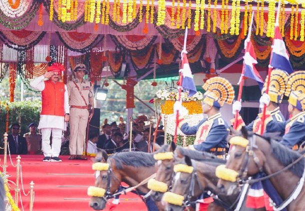 Independence Day: Chief Minister Mohan Yadav hoisted the flag in Bhopal, honored 15 police officers with gallantry medals