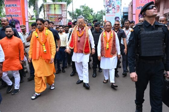 Chhattisgarh: Chief Minister Sai Vishal participated in the Kanwar Yatra program, Speaker Raman Singh was also present