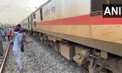 Sabarmati Express derail: Train derailed in Kanpur, no casualties, Railway Minister said - engine derailed after hitting some heavy object