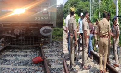 Kanpur: Once again a conspiracy to derail the train, cylinder found kept on the track