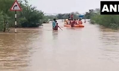 MP News: Flood situation due to heavy rains in many districts of the state, 125 people trapped in flood in Dabra were rescued