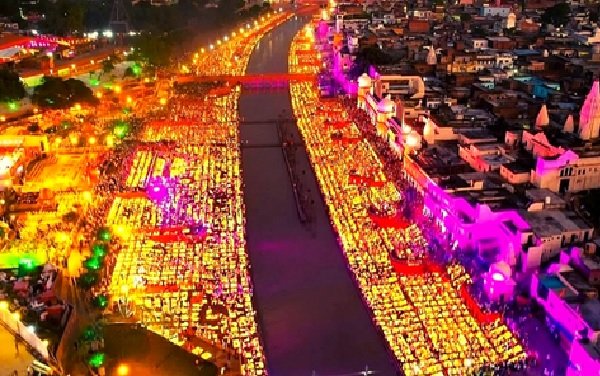 Ayodhya: 28 lakh lamps will be lit on the ghats of Saryu during Deepotsav, preparations are being made to light 35 lakh lamps in entire Ayodhya