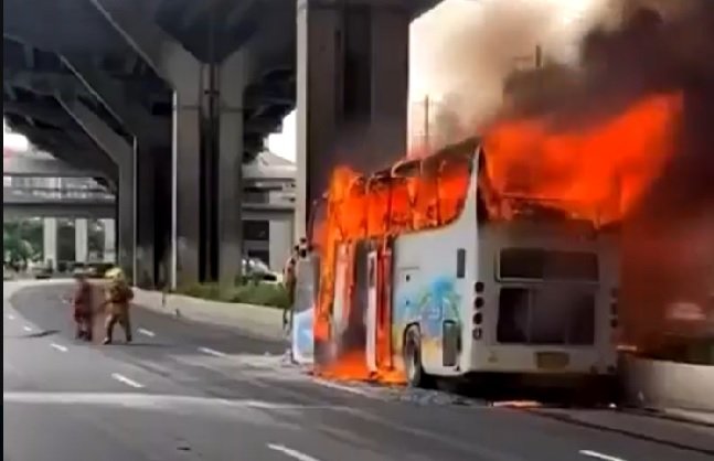 Thailand: School bus catches fire in Thailand, 25 dead, students were going on field trip