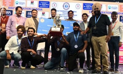 Chhattisgarh: National Golf Championship was organized in Nava Raipur from 24 to 26 October, teams from 20 states of the country participated