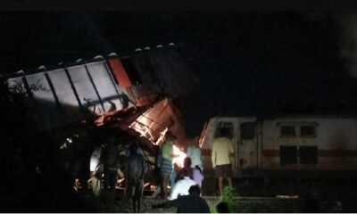 Train Accident: Mysore-Darbhanga Express collides with goods train, coach catches fire, many coaches derail