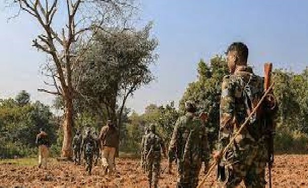 Encounter between security forces and Naxalites in Bijapur, 3 Naxalites killed