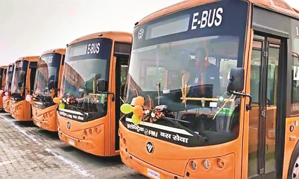 Chhattisgarh: E-buses will run in four cities of Chhattisgarh, a total of 240 e-buses will operate