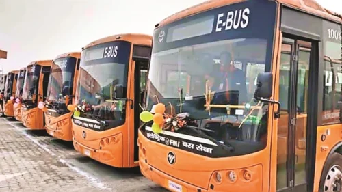 Chhattisgarh: E-buses will run in four cities of Chhattisgarh, a total of 240 e-buses will operate