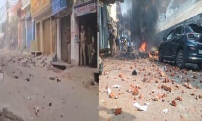 UP News: 3 killed in violence, stone pelting, arson and firing in protest against Jama Masjid survey in Sambhal